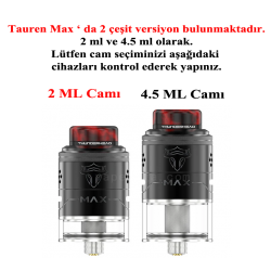 Thunderhead Tauren Max RDTA Atomizer Camı