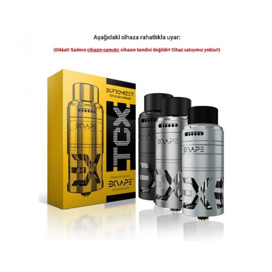 eXpromizer TCX DL RDTA Atomizer Camı - eXpromizer TCX DL Cam