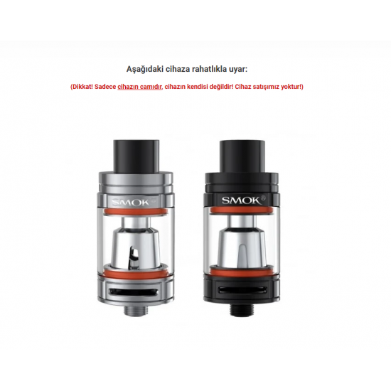 Smok TFV8 Baby Atomizer Camı - TFV8 Baby Cam