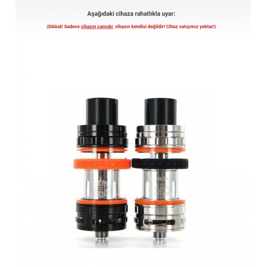 Smok TFV8 Cloud Beast Atomizer Camı - TFV8 Cloud Beast Cam