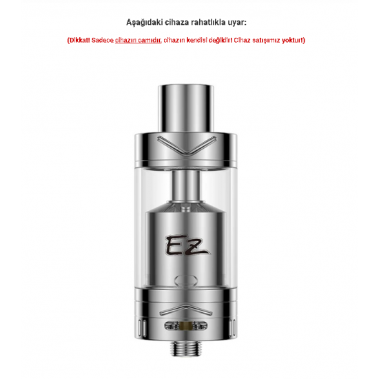 UD EZ RTA Atomizer Camı - UD EZ RTA Cam