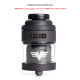Vaperz Cloud Valkyrie Mini RTA Atomizer Camı - Valkyrie Mini Cam