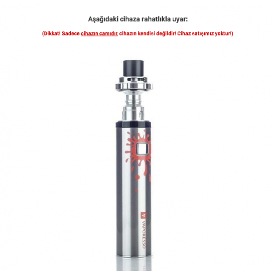 Vaporesso Veco Solo Plus Atomizer Camı - Veco Solo Plus Cam