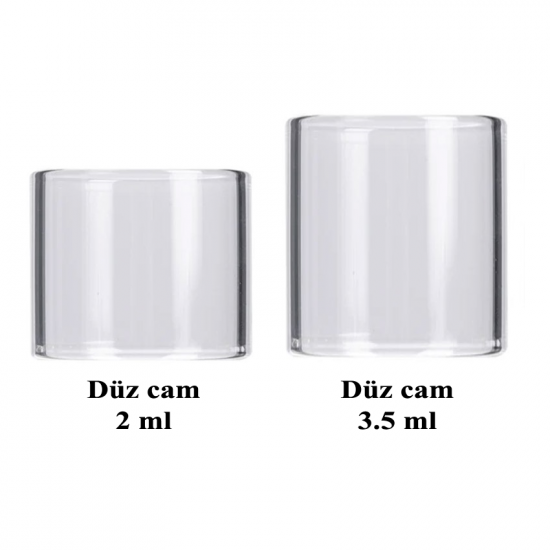 HellVape Vertex MTL RTA Atomizer Camı - Vertex MTL RTA Cam