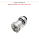 asMODus Voluna V2 RTA Atomizer Camı - Voluna V2 RTA Cam