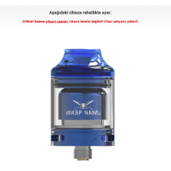 Oumier Wasp Nano RTA Atomizer Camı