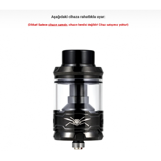 Oumier Wasp Nano RTA MAX Atomizer Camı