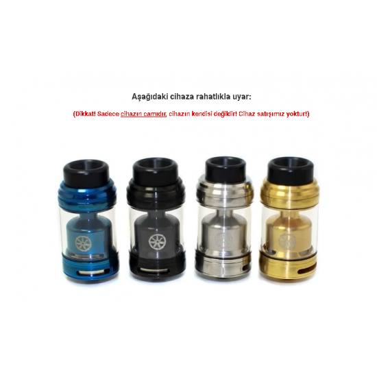 asMODus Zesthia RTA Atomizer Camı - Zesthia RTA Cam