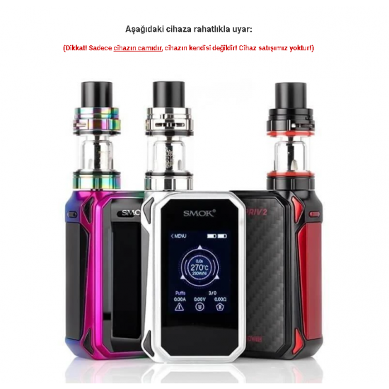 Smok G Priv 2 Atomizer Camı - G Priv 2 Cam