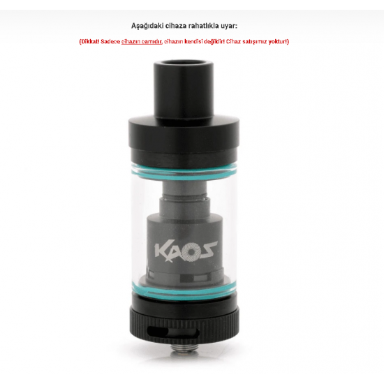 Kaos Erebus RTA Atomizer Camı