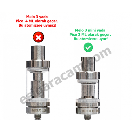 Eleaf iStick Pico 2 ML Atomizer Camı