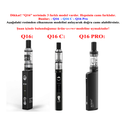 Justfog Q16 Pro Atomizer Camı
