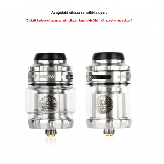 GeekVape Zeus X RTA Atomizer Camı - Zeus X Cam