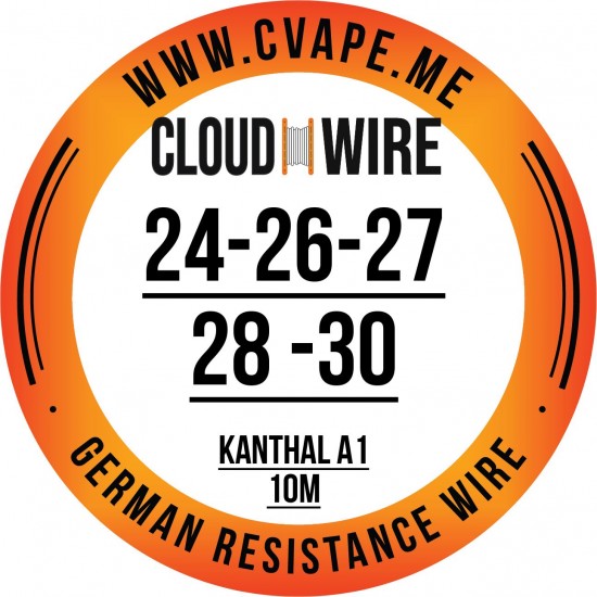CloudWire - Kanthal A1 - 10 Metre Makara Tel (24/26/27/28/30ga)