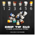 510 Drip Tip - Komodo Premium Stainless Steel