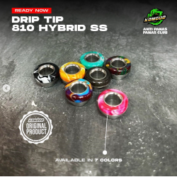 810 Drip Tip - Komodo Premium Stainless Steel