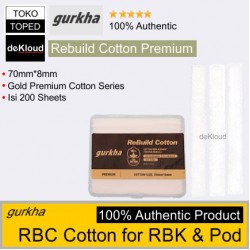 Gurkha Premium Rebuild Cotton - Rebuild Coil Pamuğu (200 Yaprak)