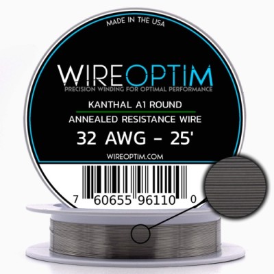 Wire Optim | Kanthal A1 - 32 GA Makara Rezistans Teli - 25 FT - Orijinal