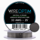 Wire Optim | Kanthal A1 - 33 GA Makara Rezistans Teli - 25 FT - Orijinal