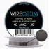 Wire Optim | Kanthal A1 - 40 GA Makara Rezistans Teli - 25 FT - Orijinal
