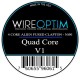 Wire Optim | Quad Core V1 Fused Clapton Performans Teli - Dual: 0.08 Ohm | Ni90