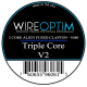 Wire Optim | Triple Core V2 Fused Clapton Performans Teli - Dual: 0.14 Ohm | Ni80