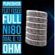 Punisher - Fused Clapton - Ni80 - Dual 0.13 Ohm | 4 Adet - Performans Teli