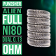 Punisher - Alien Clapton - Ni80 - Dual 0.13 Ohm | 4 Adet - Performans Teli