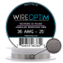 Wire Optim | Nichrome 90 - 36 GA Makara Rezistans Teli - 25 FT - Orijinal