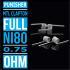Punisher - MTL Fused Clapton - Ni80 - 0.75 Ohm | 4 Adet - Performans Teli