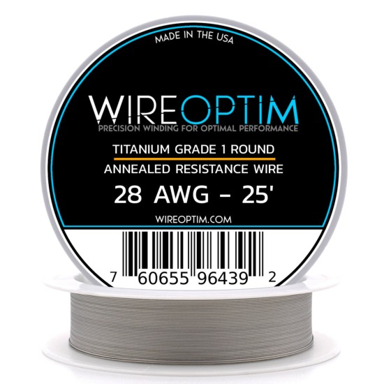 Wire Optim | Titanyum - 28 GA Makara Rezistans Teli - 25 FT - Orijinal