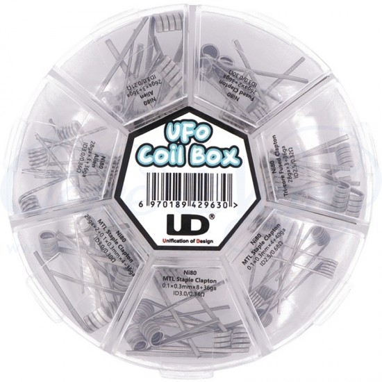 UD - Ufo Coil Box - 7 in 1 Tel Çeşitleri Mix Paketi