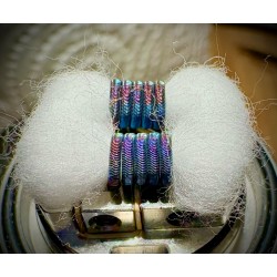 Uzi HyperBlue Alien Clapton Coils | 4'lü Paket | Handmade - Yüksek Kalite - Sesli Tel