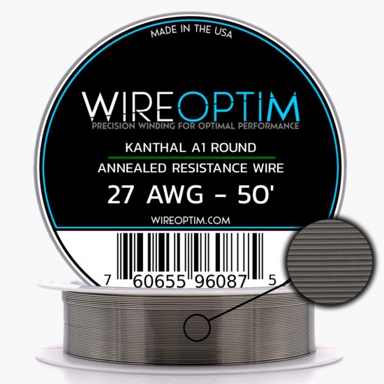 WireOptim - Kanthal A1 Makara Rezistans Teli - 25 FT - Orijinal
